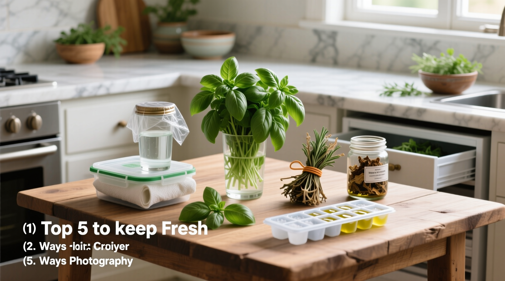 How to Keep Basil Fresh: Top Storage Tips