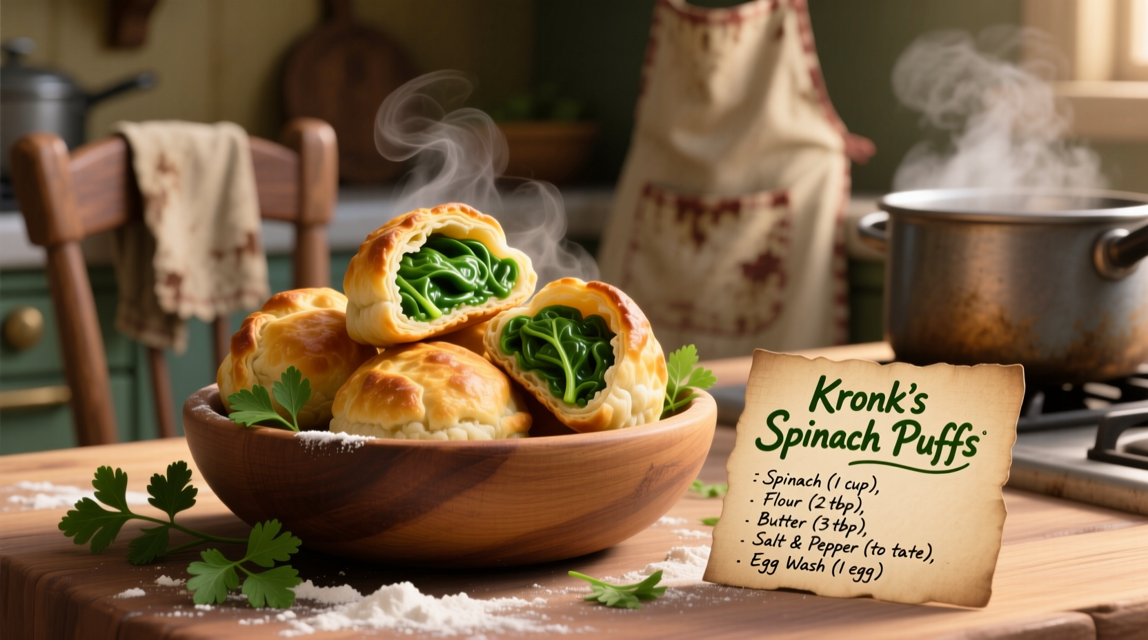 Kronk's Spinach Puffs Recipe: Authentic Disney Copycat
