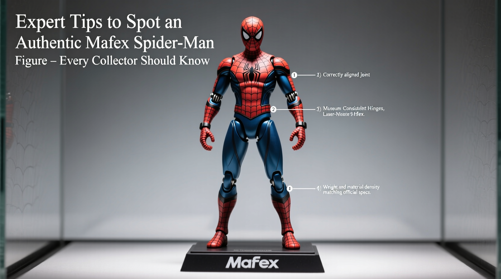 expert tips to spot an authentic mafex spider man figure every collector should know