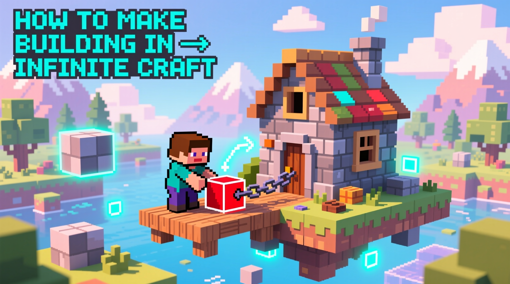 how to make building in infinite craft