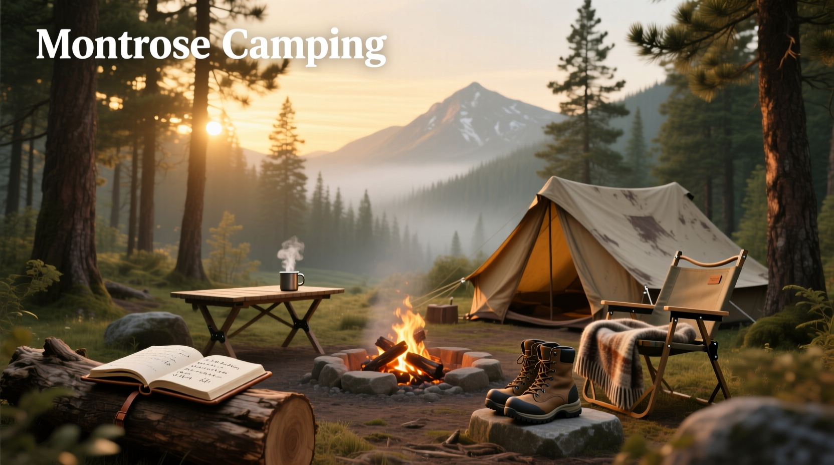 mindful camping for self care