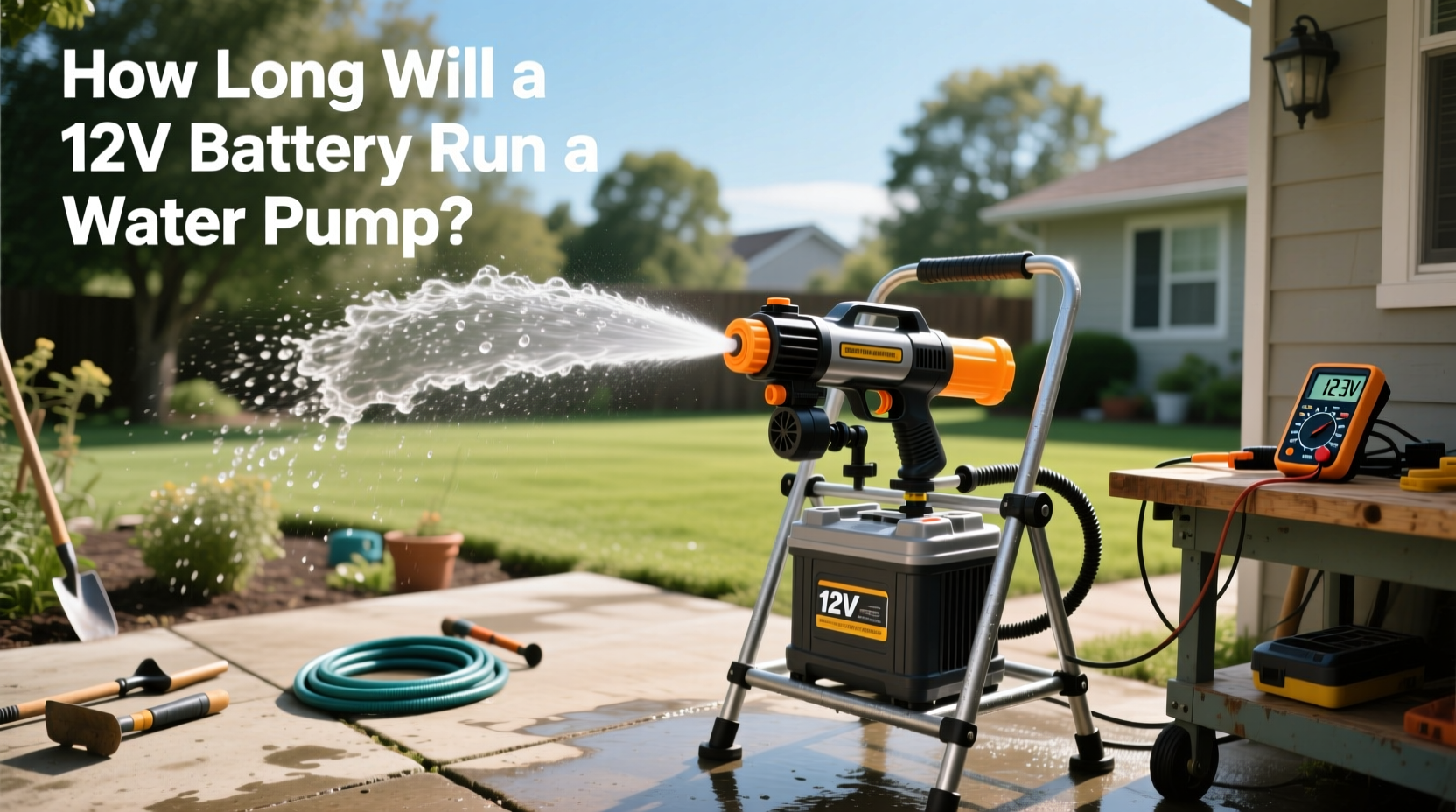 12v water gun,How long will a 12 volt battery run a water pump? buying guide
