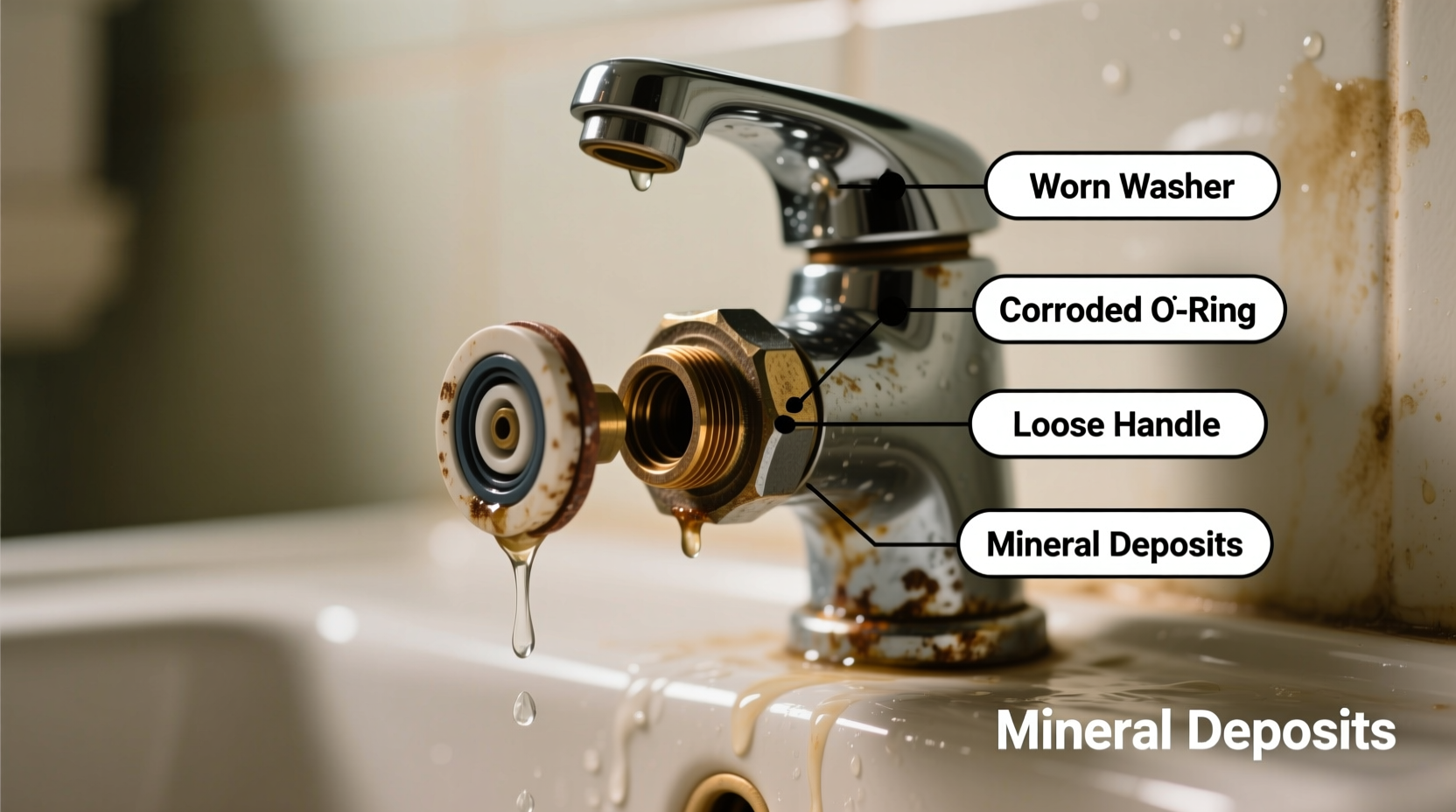 why is my sink dripping causes simple fixes
