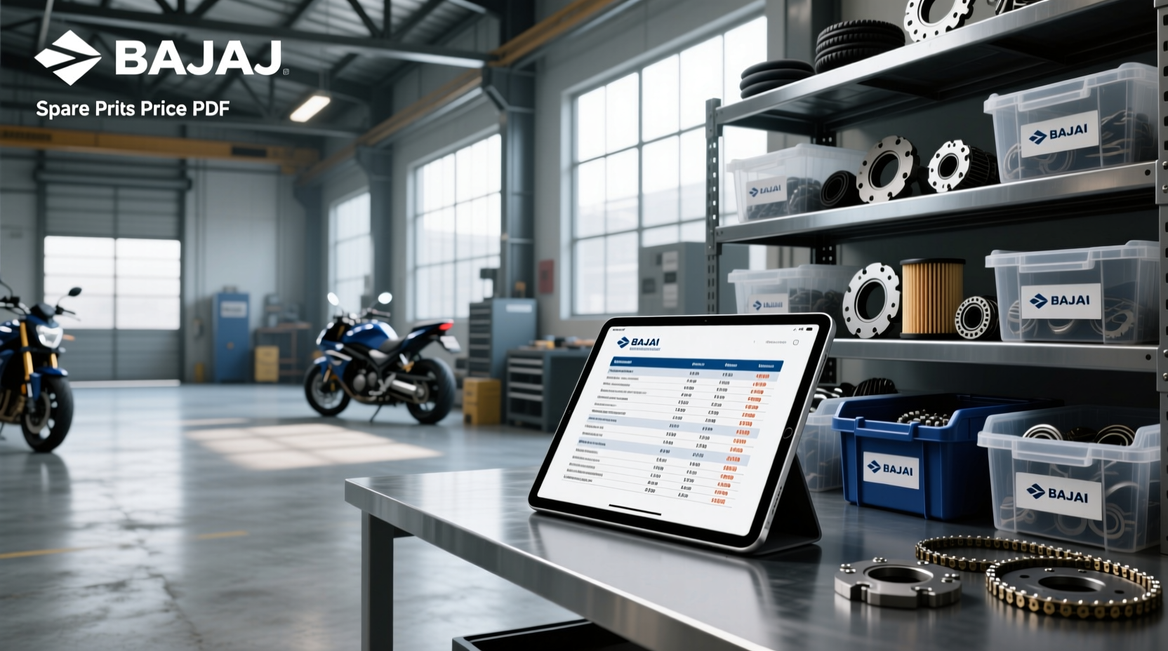 How to Find Bajaj Spare Parts Price List PDF & Where to Download
