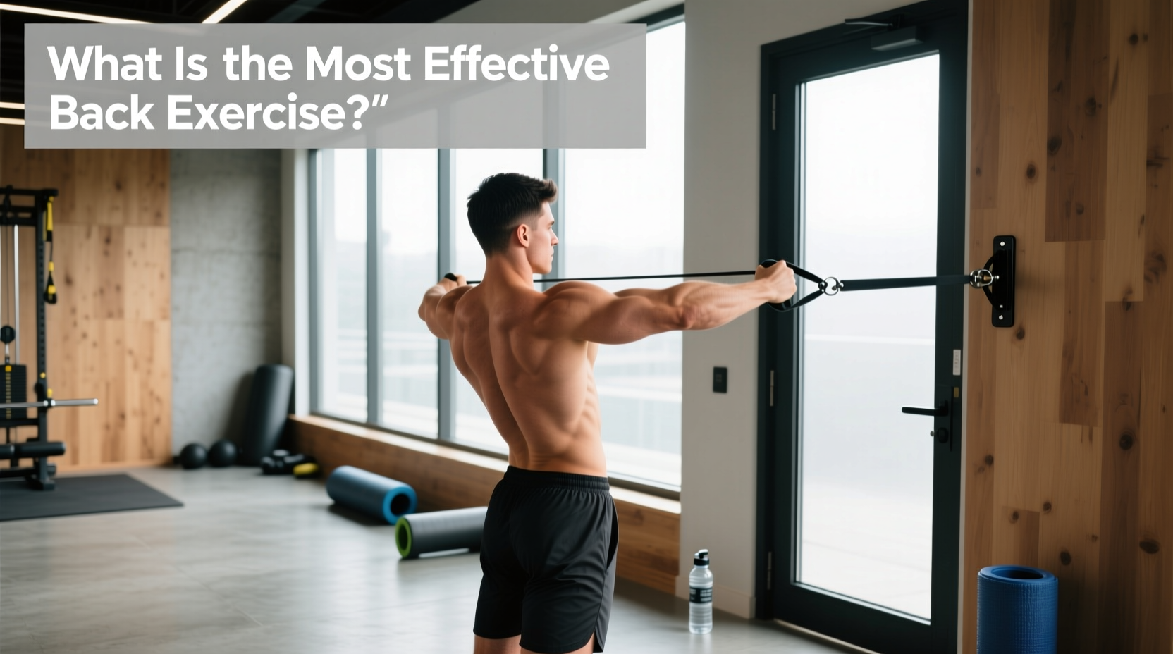 best resistance band back workouts