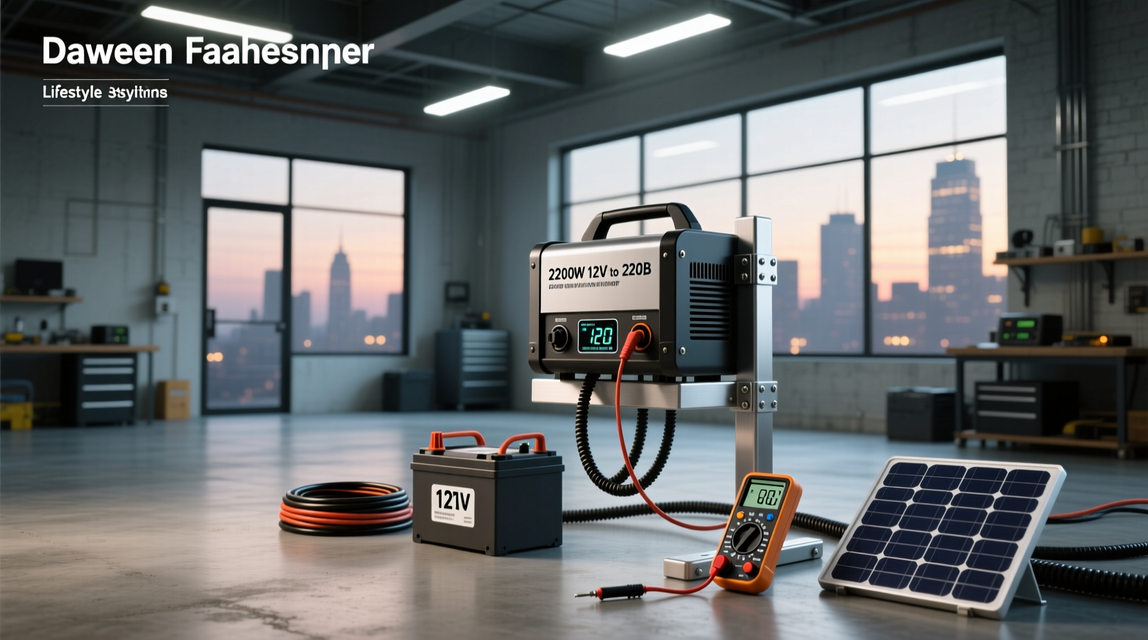 2200w 12v to 220v inverter guide