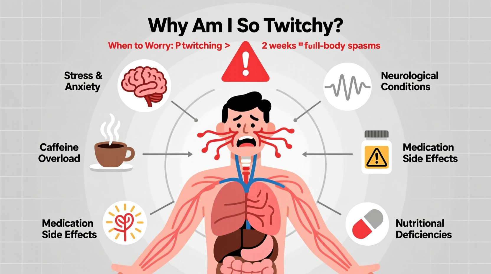 why am i so twitchy possible causes and when to worry