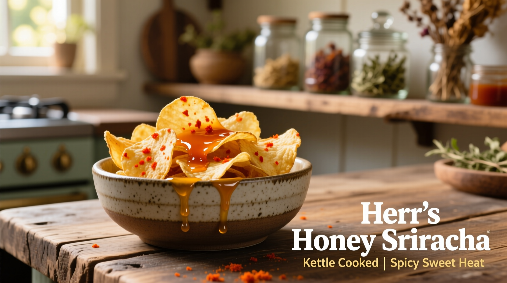 herr s honey sriracha kettle cooked potato chips