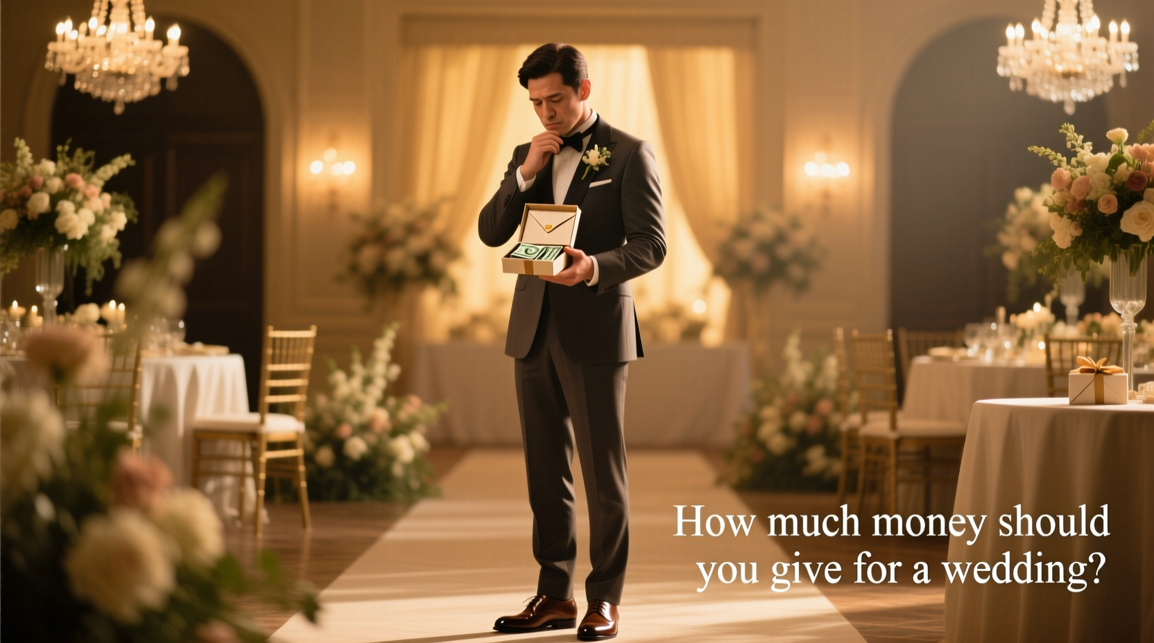 how much money should you give for a wedding