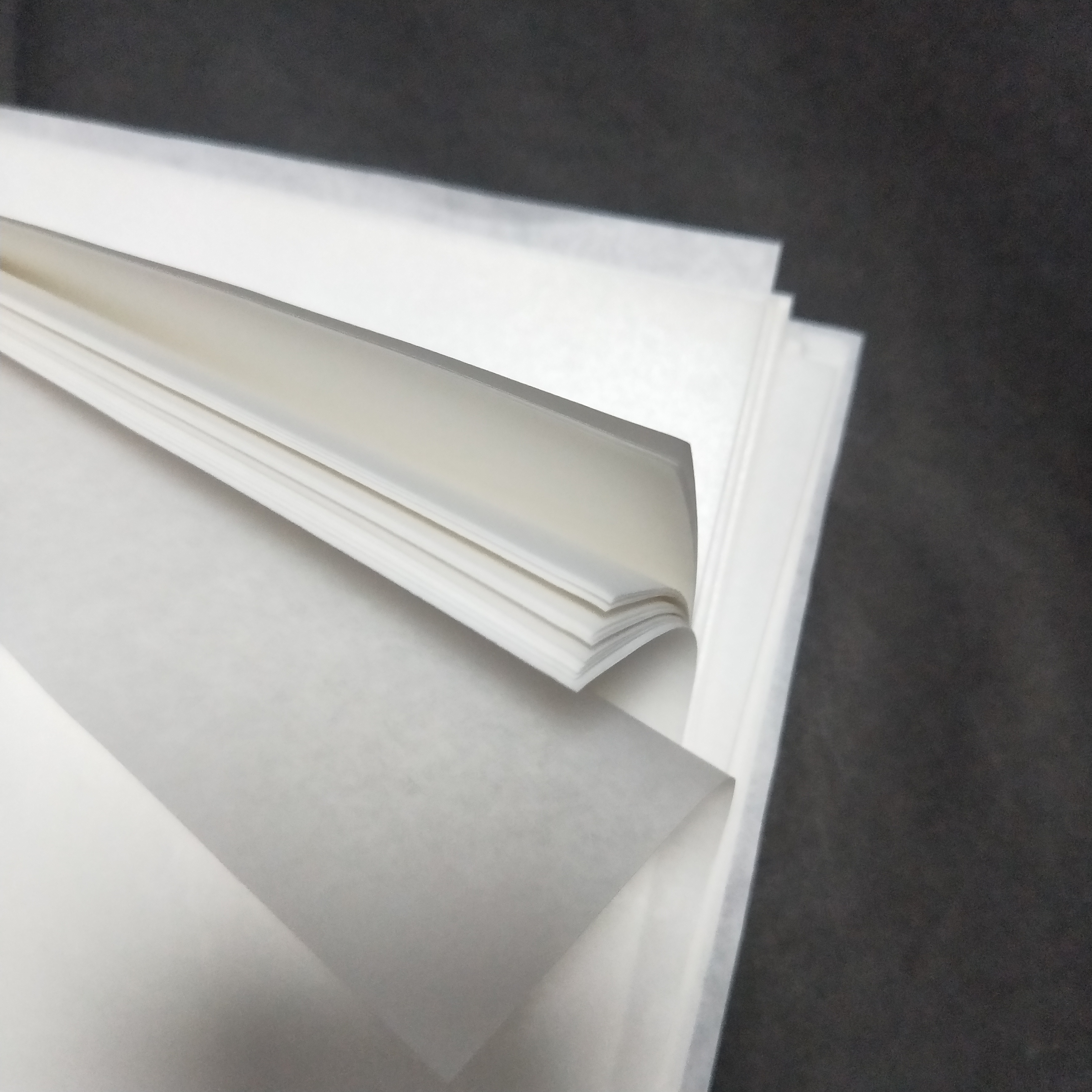 30gsm 40gsm MG Kraft Paper Single Light White Food Grade Greaseproof