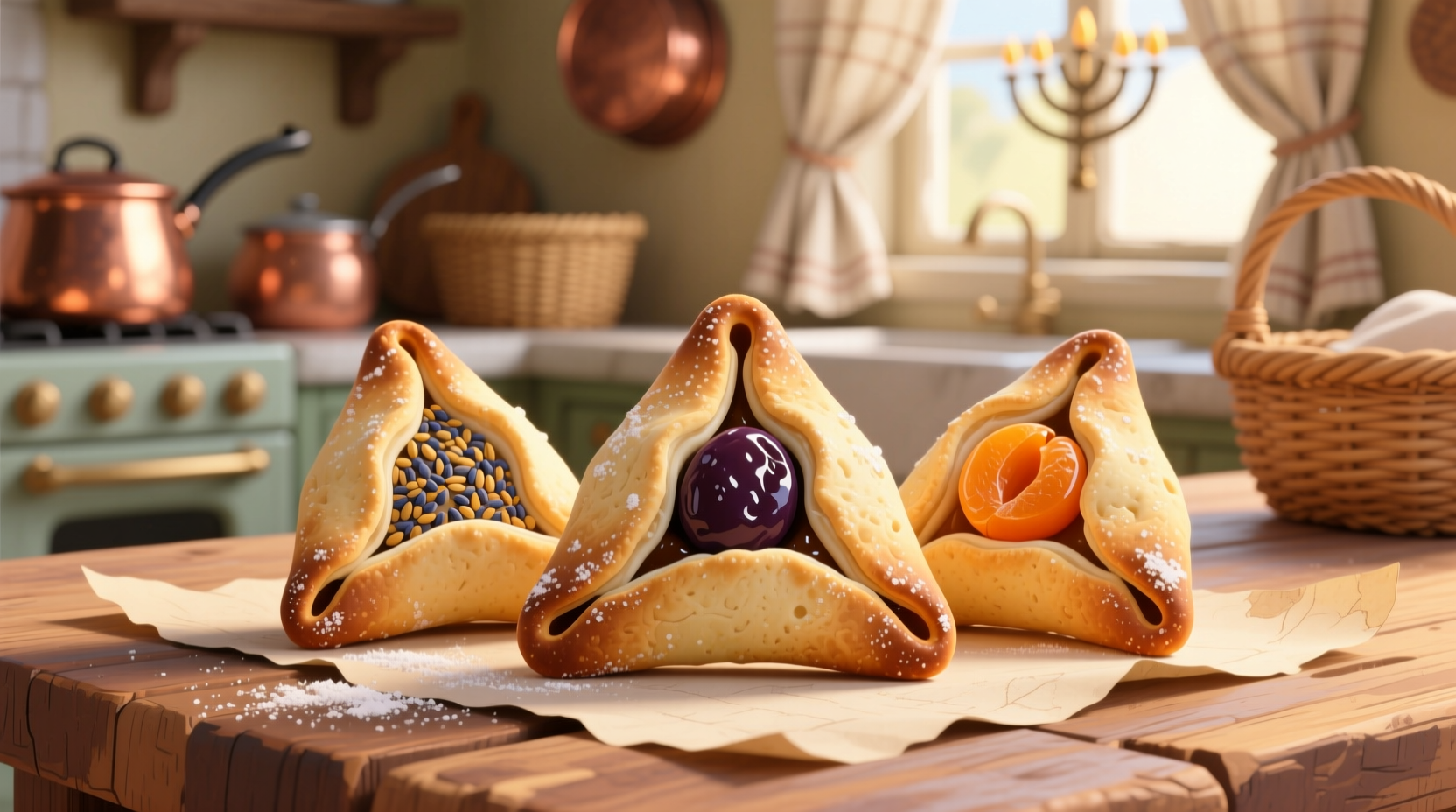 hamantaschen cookies