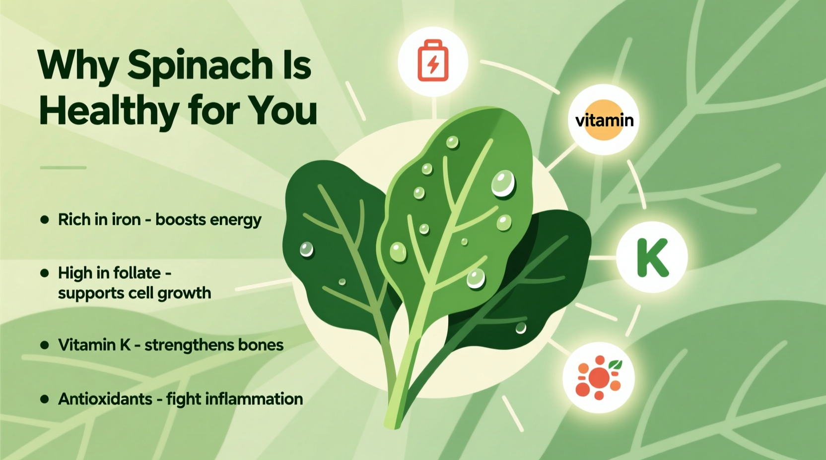 Why Spinach is Healthy: Science-Backed Benefits