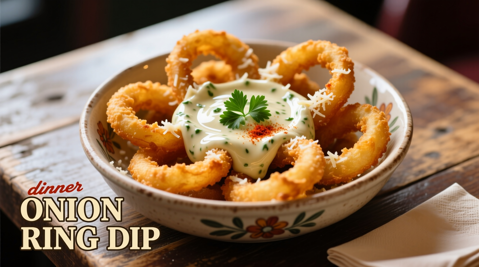 onion ring dip