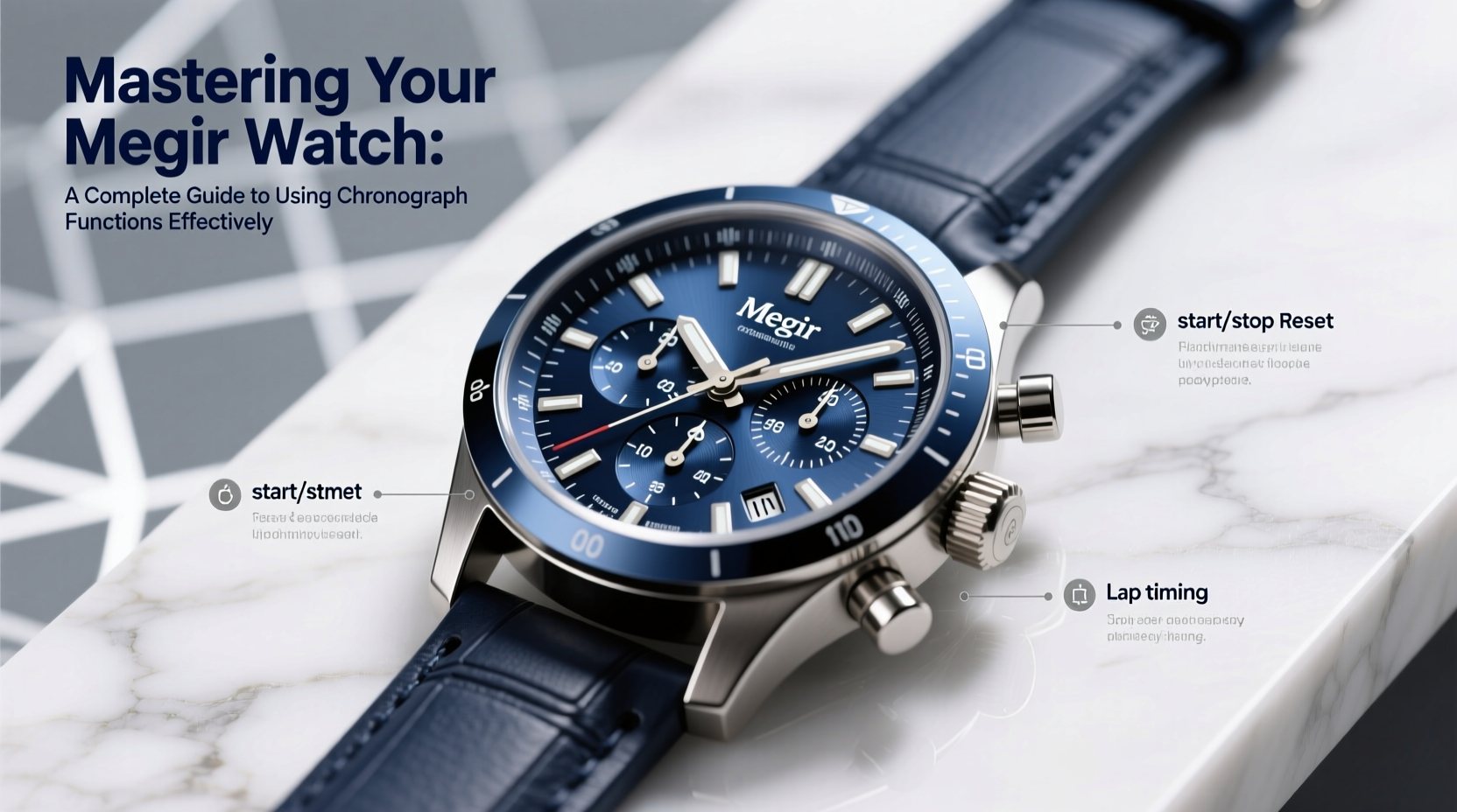 mastering your megir watch a complete guide to using chronograph functions effectively