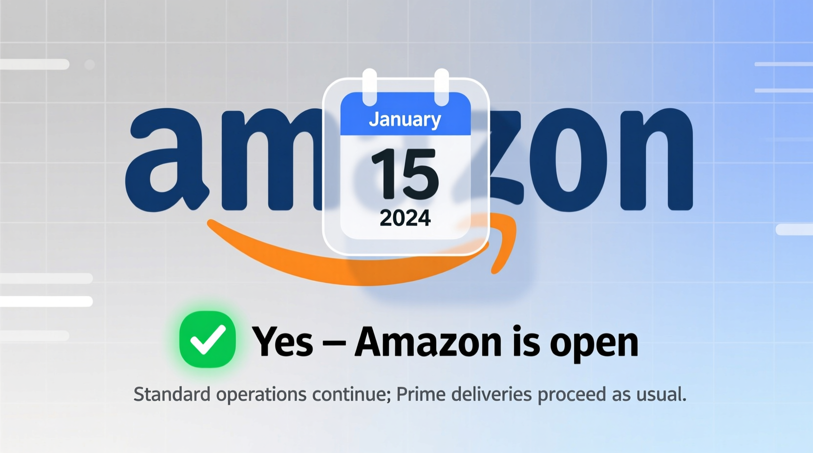 is amazon open on mlk day