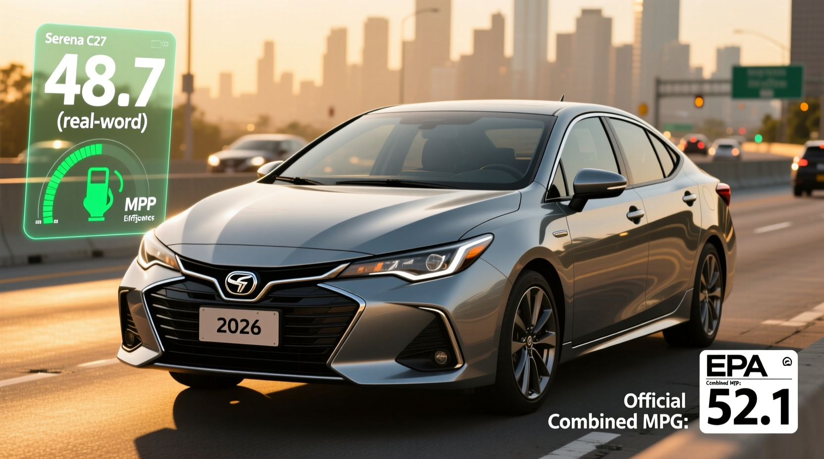 serena c27 fuel efficiency 2026