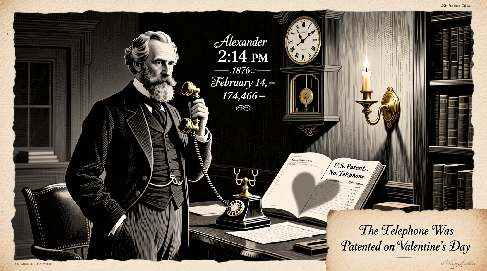 what major invention was patented on valentines day