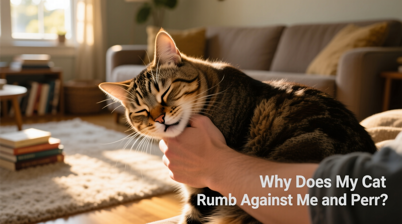 why does my cat rub against me and purr understanding feline behavior