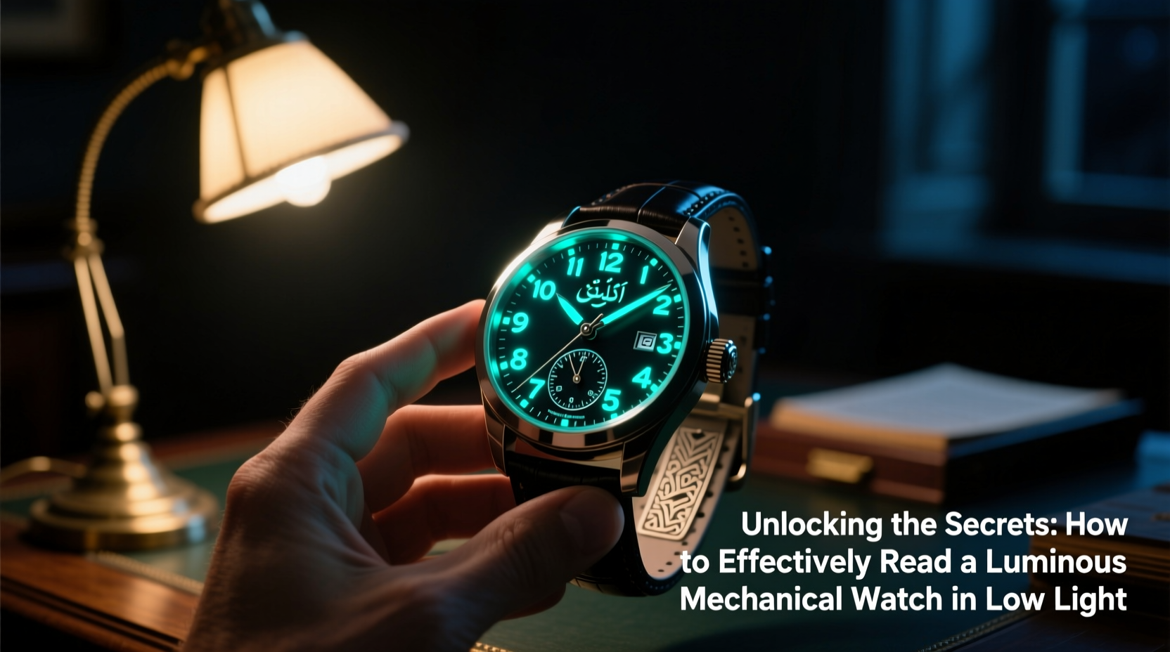unlocking the secrets how to effectively read a luminous mechanical watch in low light