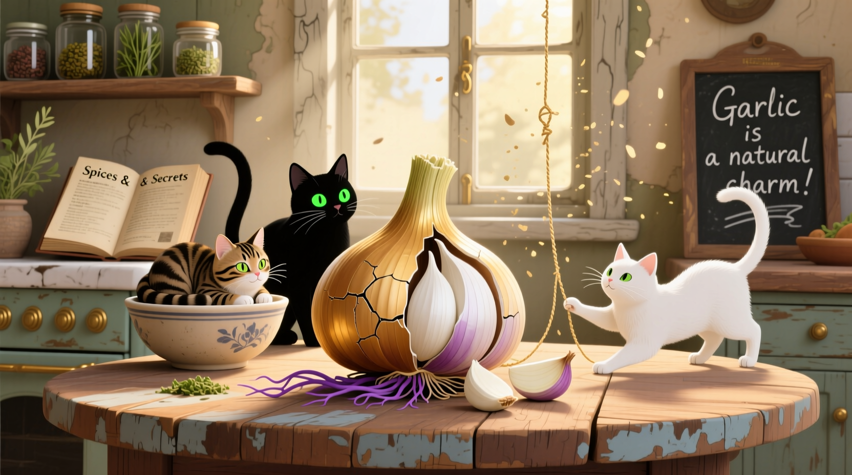 Garlic and Cats: Why It's Dangerous and What to Do