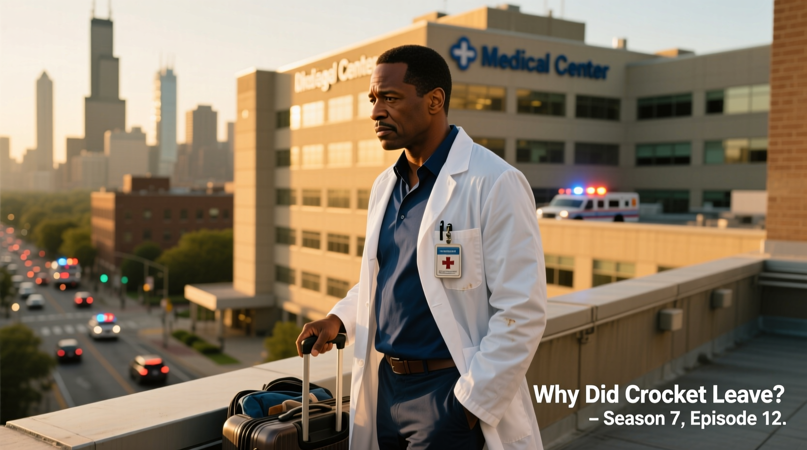 why did crockett leave chicago med character exit explained