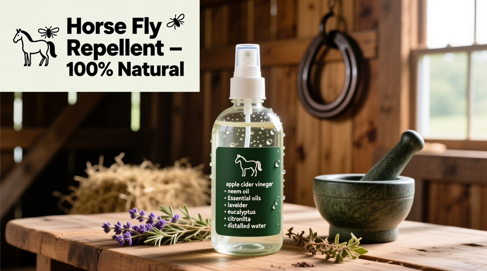 homemade fly spray for horses