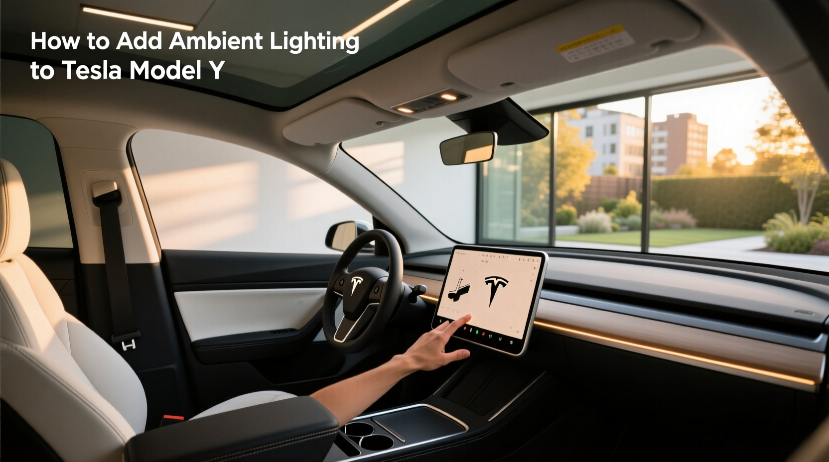 How to Add Ambient Lighting to Tesla Model Y – 2025 Guide