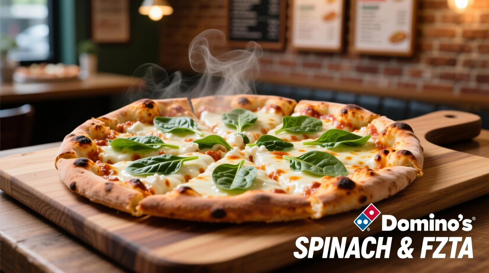 Spinach and Feta Cheese Pizza at Domino's: Customization Guide