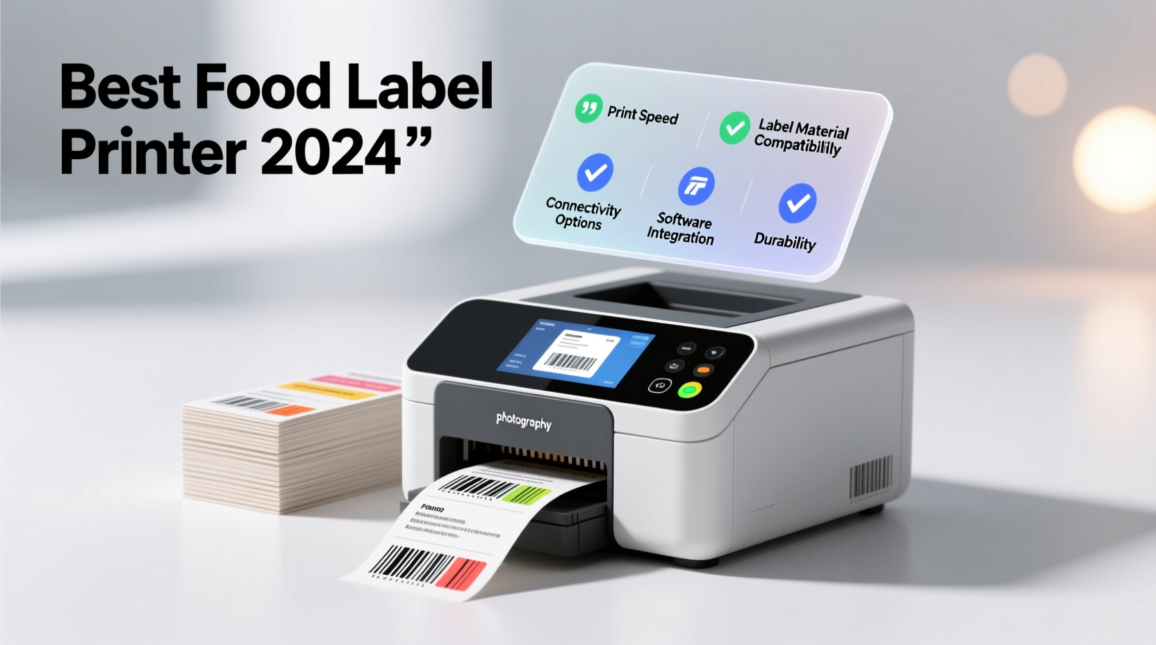 How to Choose the Best Food Label Printer: A Complete Buying Guide