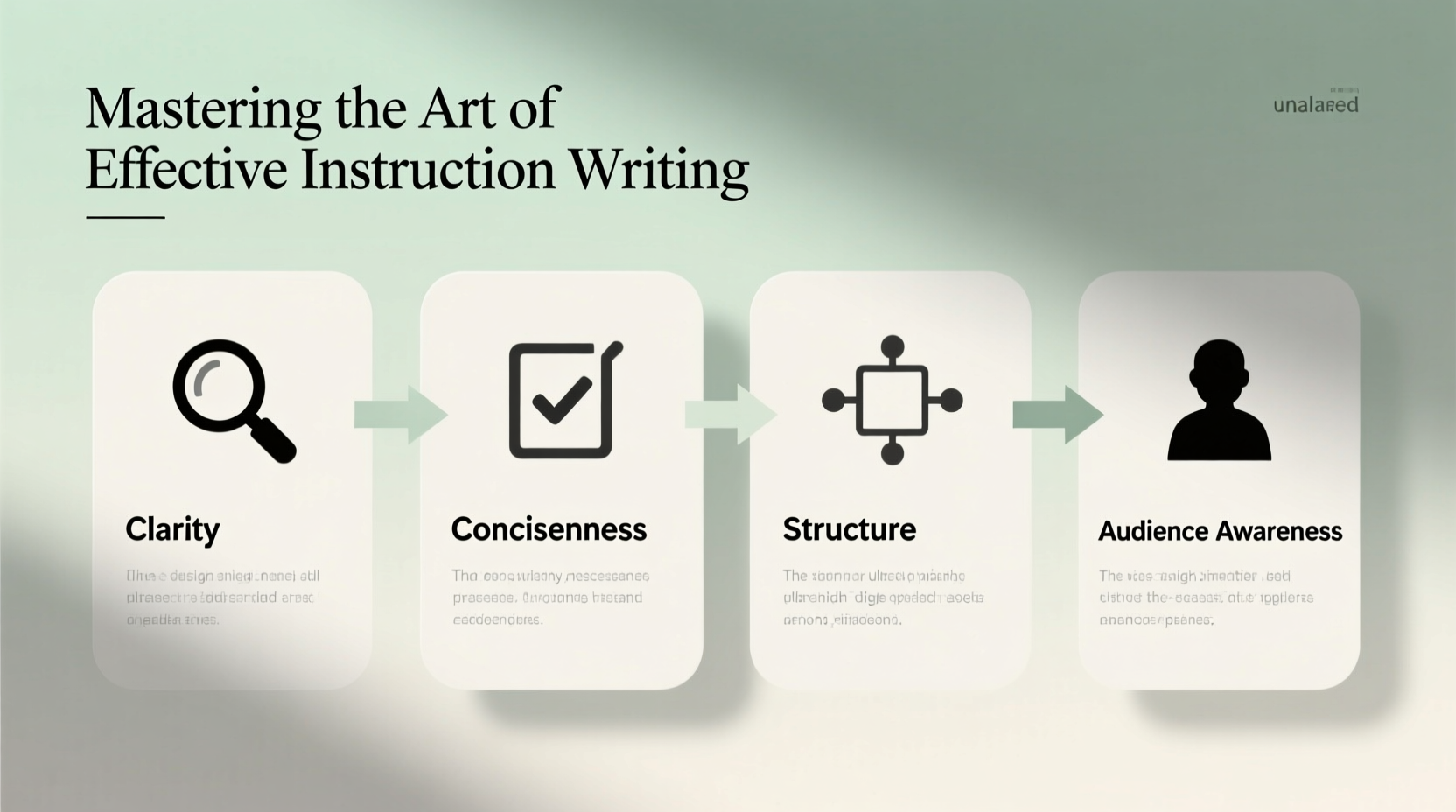 mastering the art of how to a clear guide to effective instruction writing