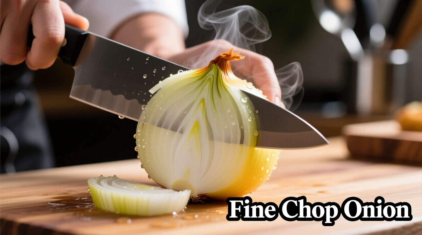 fine chop onion