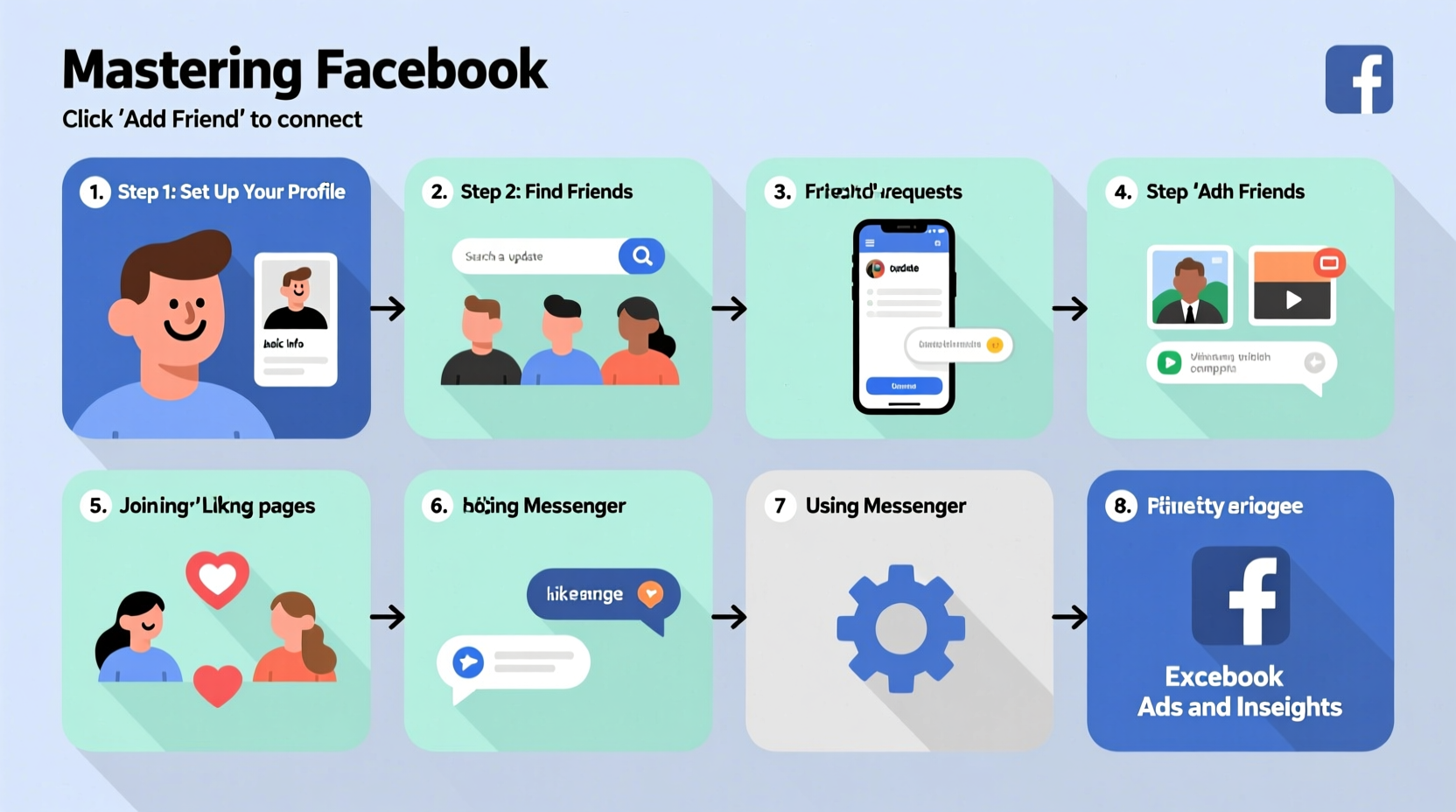 mastering facebook a step by step guide to using facebook effectively for beginners