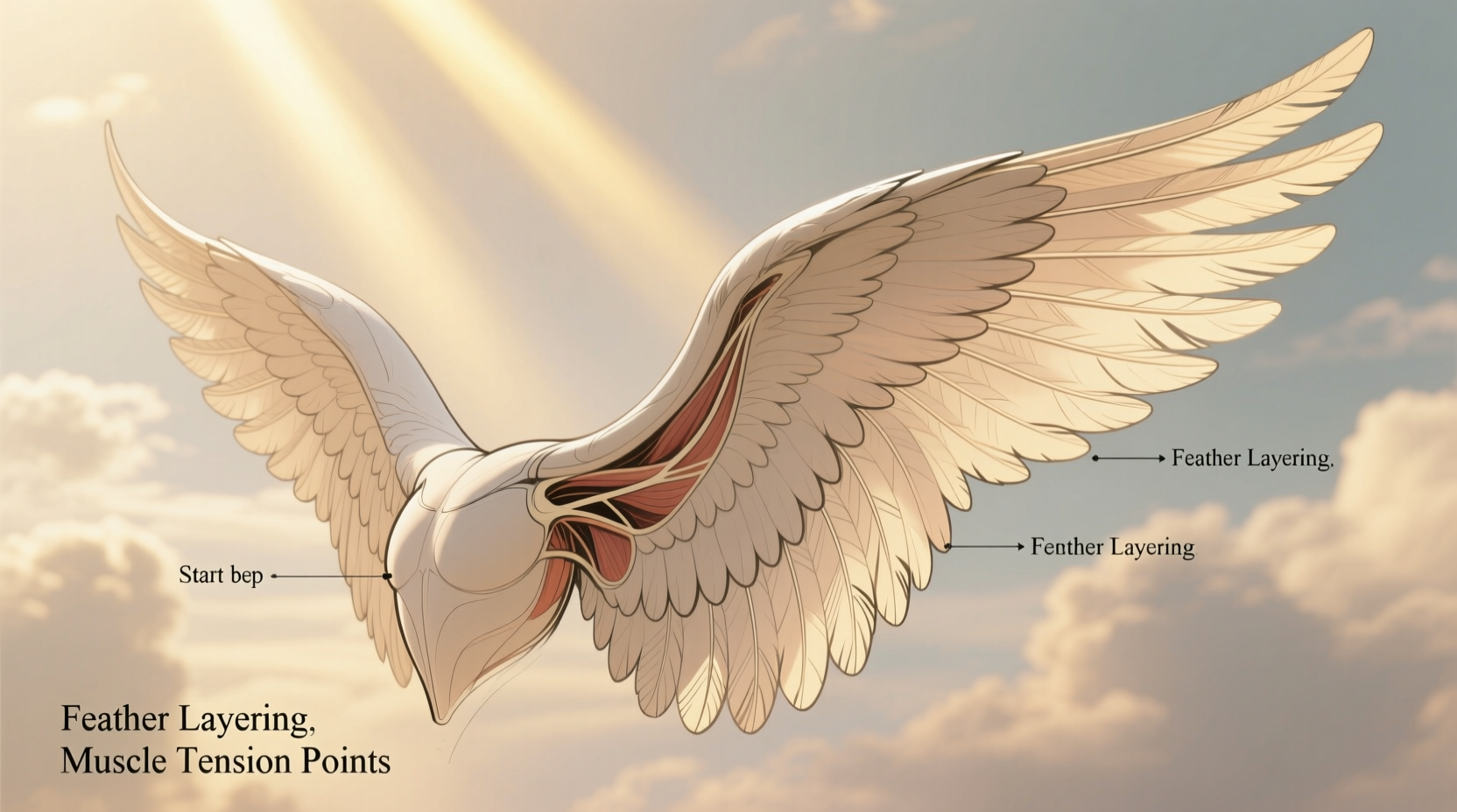 mastering the art of drawing angel wings step by step techniques for realistic and elegant designs