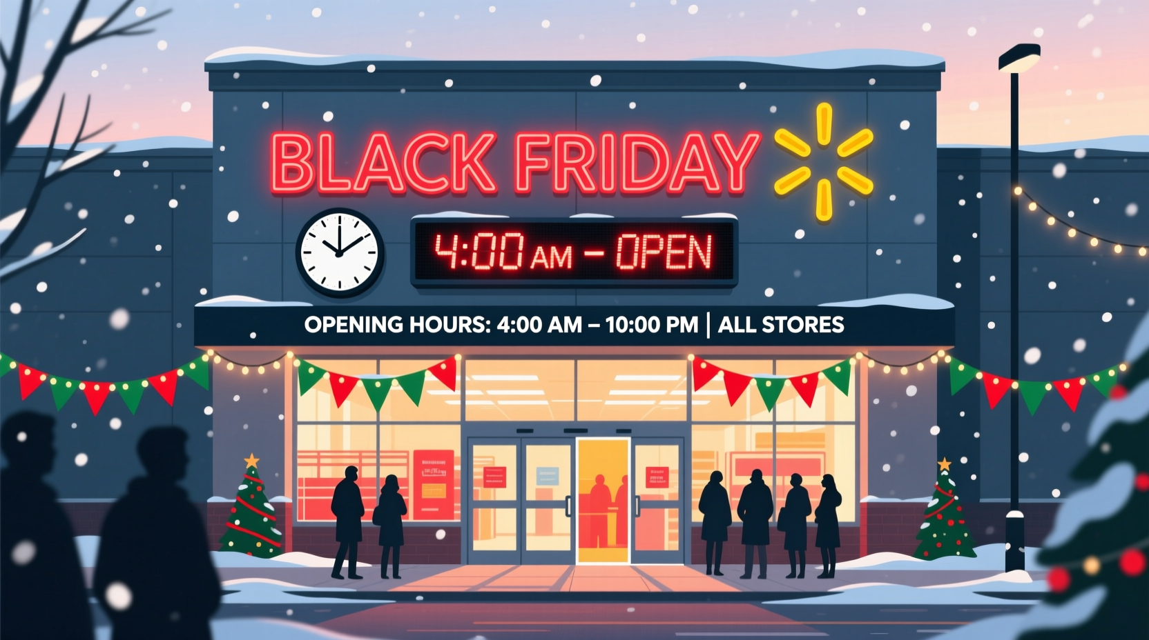 what time is walmart open on black friday 2026