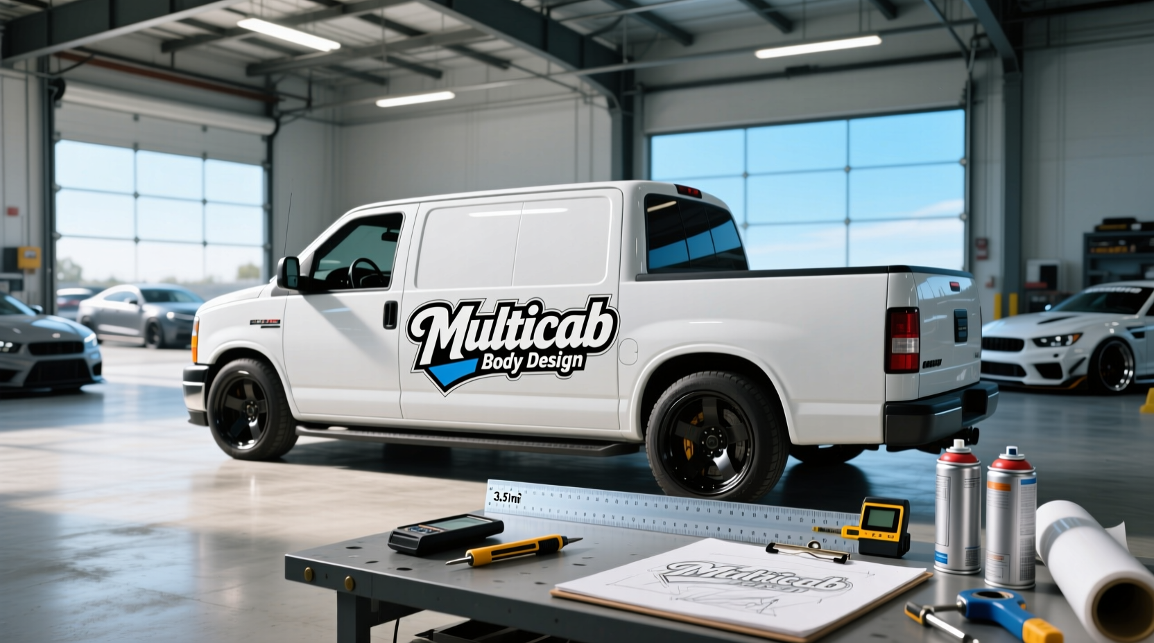 How to Choose Multicab Body Design Sticker, What Is a Standard Car Sticker Size?