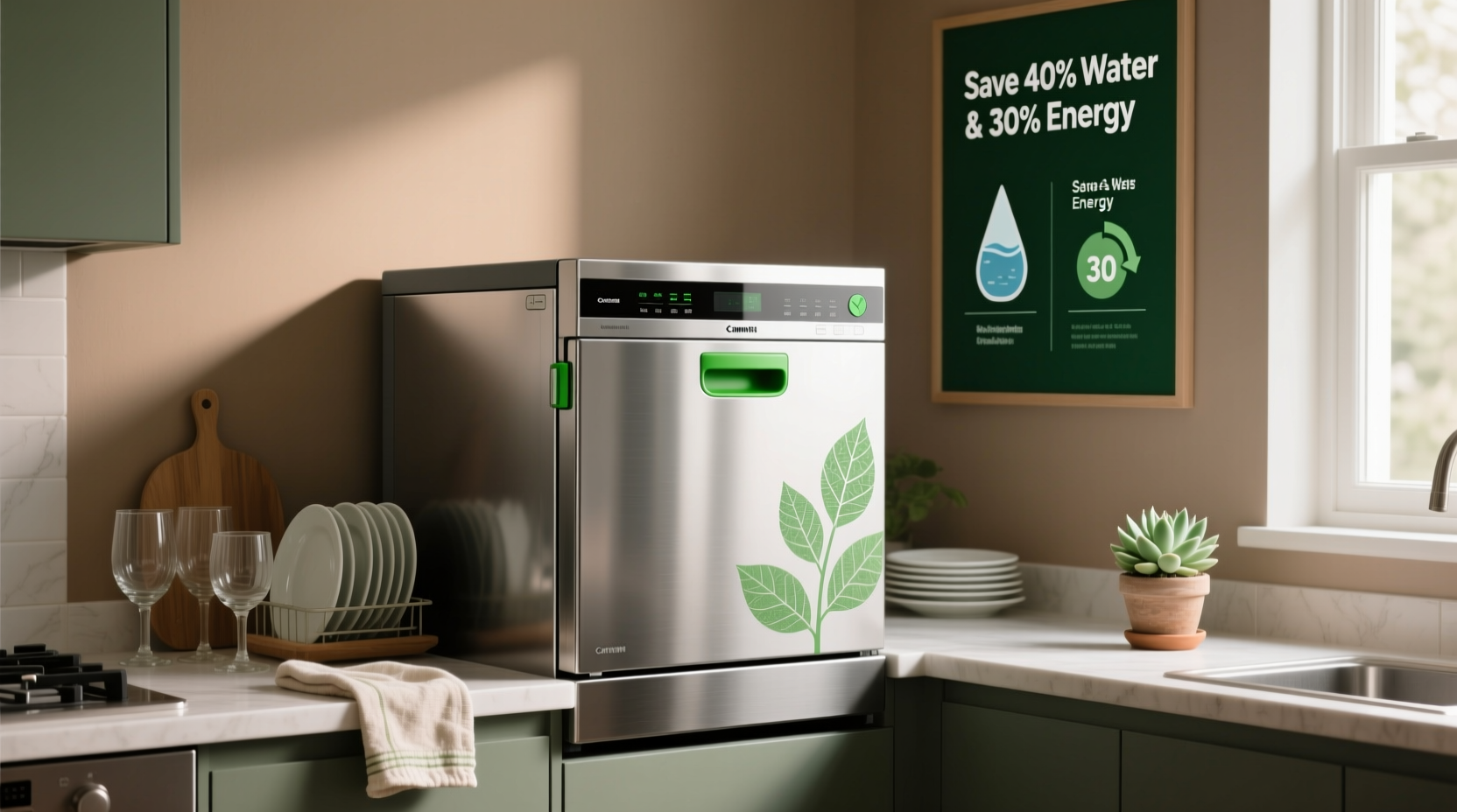 how to go green dishwashers