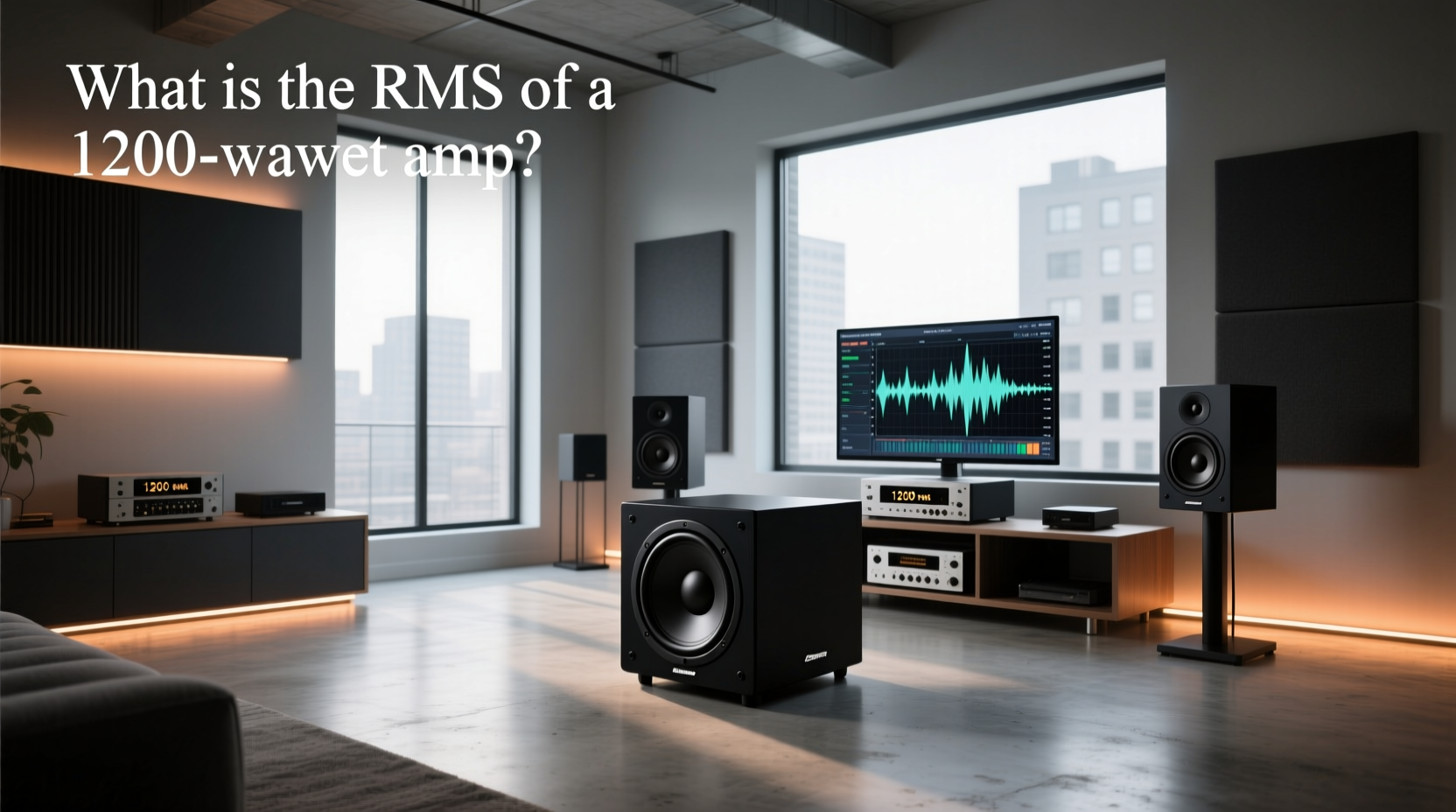 subwoofer 1200 rms,What is the RMS of a 1200 watt amp? buying guide
