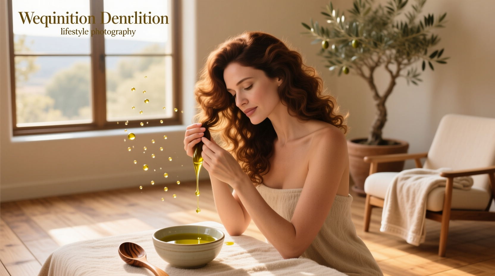 olive oil for hair detangling