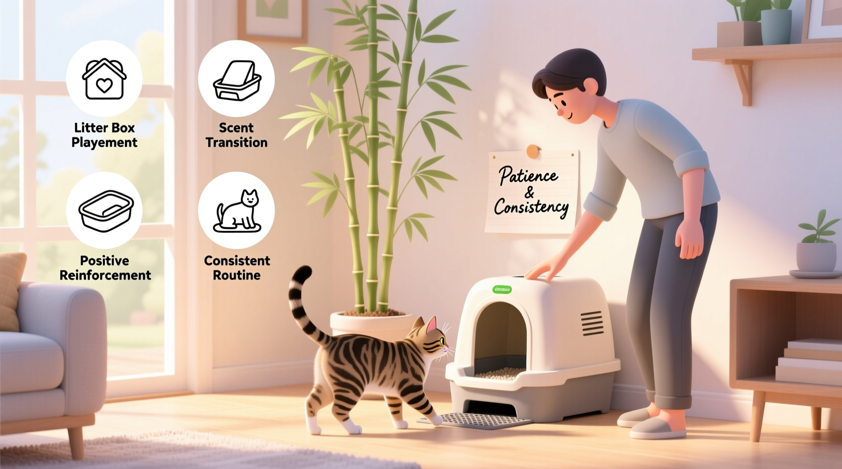 effective strategies to transition your cat away from the litter box successfully