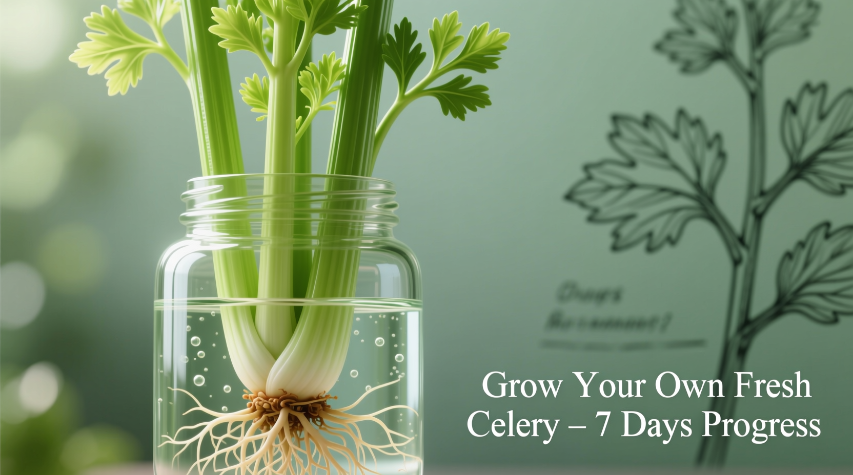 Regrow Celery from Stalk: 7-Day Kitchen Scrap Guide