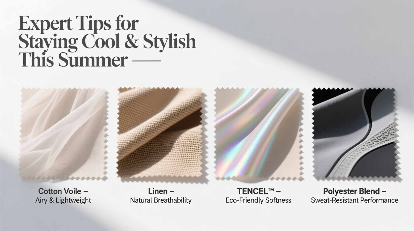 how to choose comfortable summer fabrics expert tips for staying cool and stylish