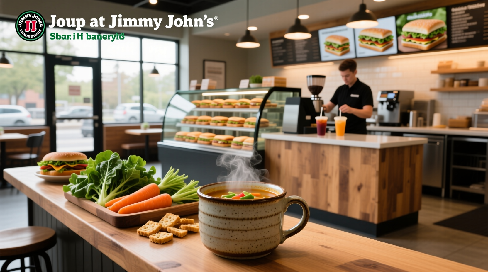 Jimmy John's Kickin' Ranch 'Soup' in a 6oz cup