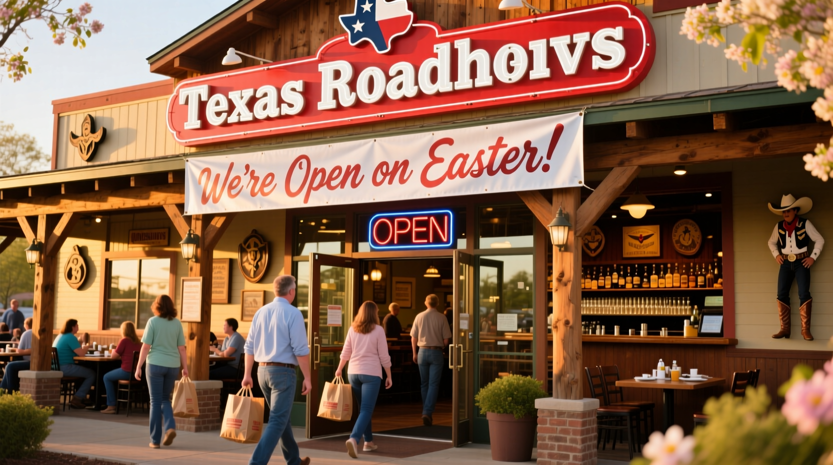 Is Texas Roadhouse Open on Easter? Yes, Usually.