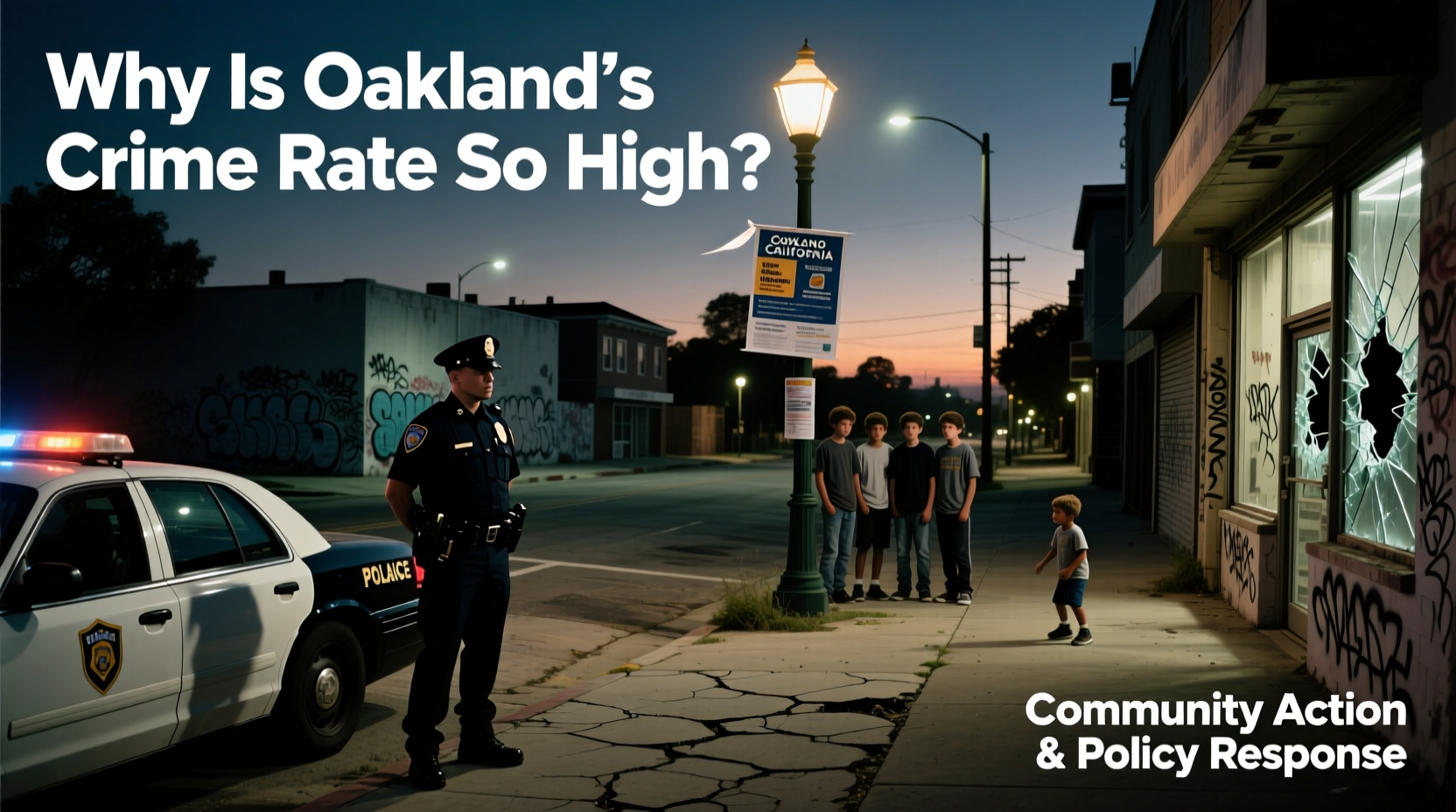 oakland crime rate why is it so high whats being done