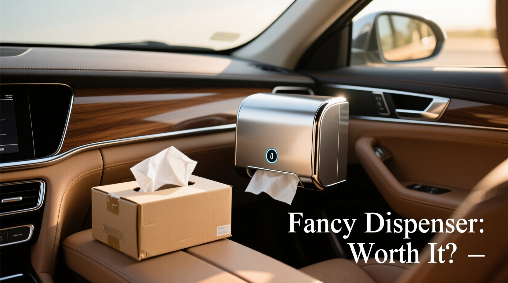 car tissue box vs dispenser is a fancy dispenser really worth it or is a simple box good enough