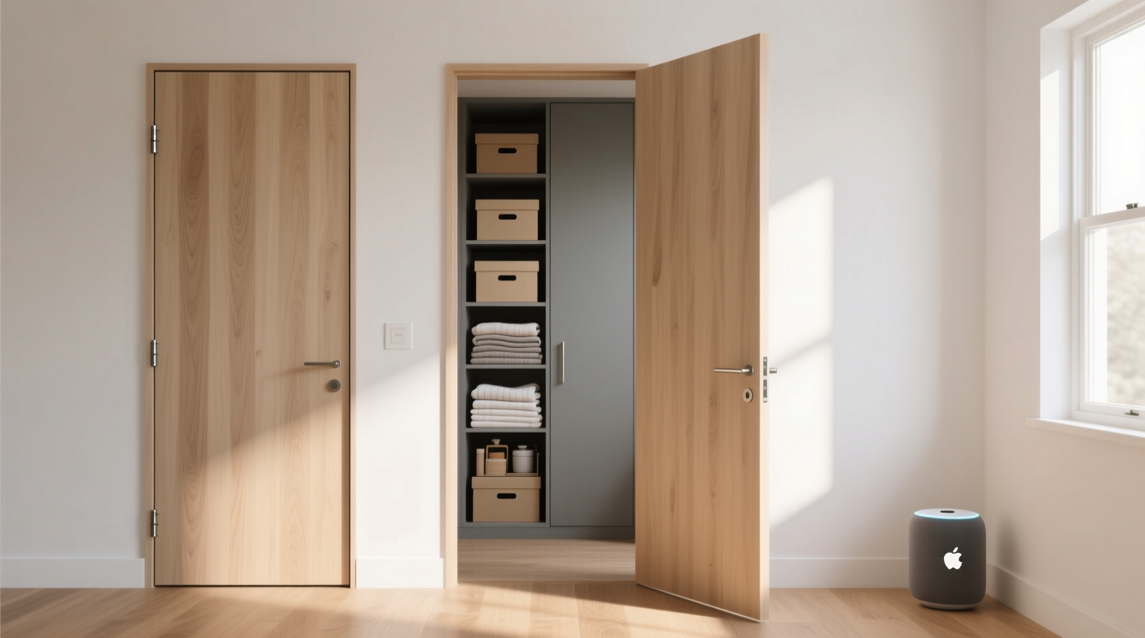 look to your doors to get more storage