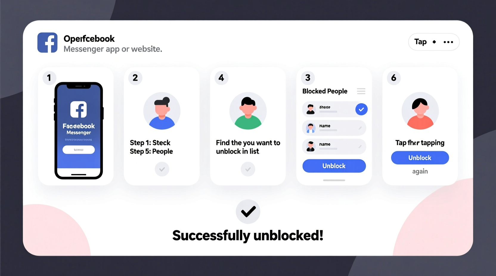 step by step guide to unblock anyone on facebook messenger easily