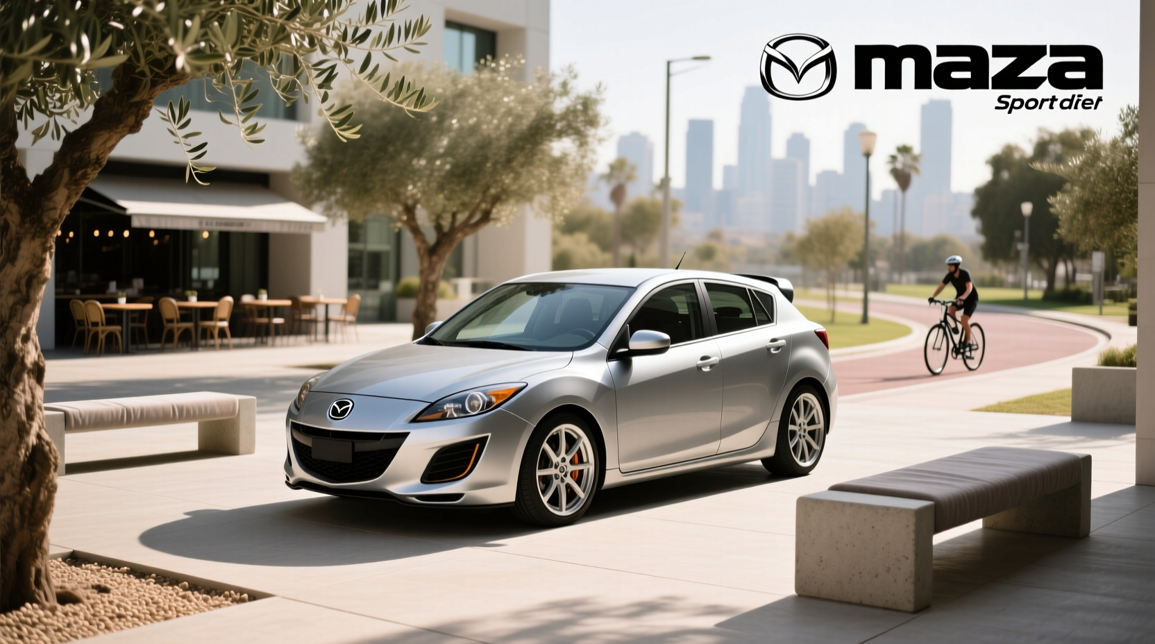 2008 Mazda 3 Sport Hatchback exterior view