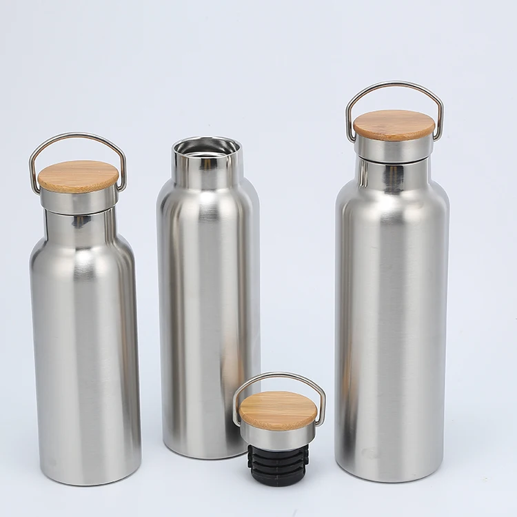 wholesale Travel tumbler mug thermos vacuum drinking bottle with handle