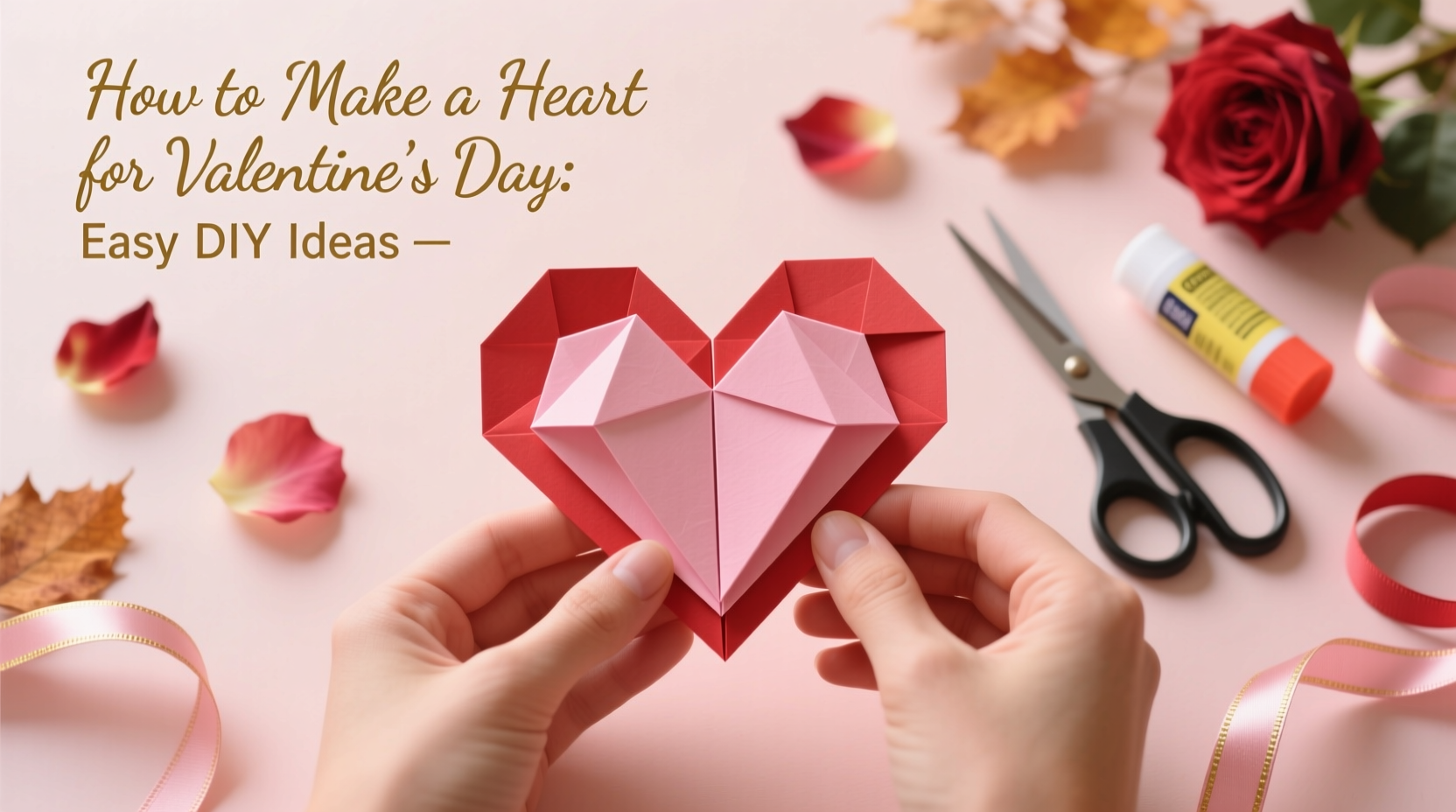 how to make heart for valentines day